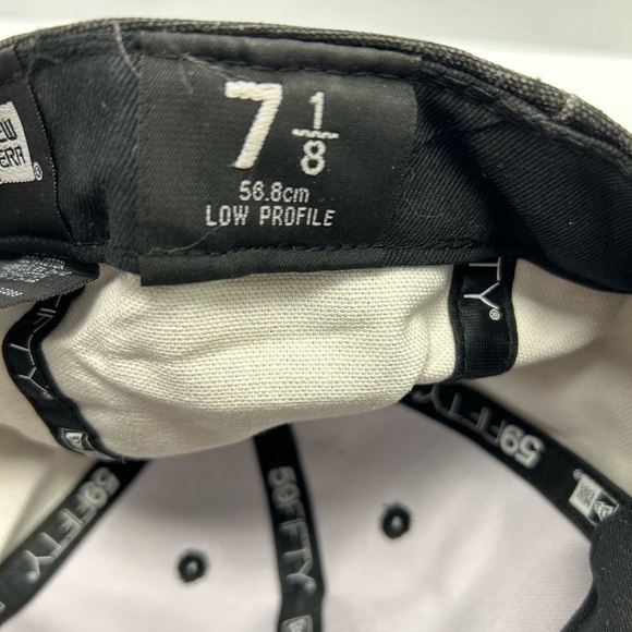 New Era 59Fifty Baltimore Orioles Cap - Size 7 1/8 Low Profile Canvas/Denim - Picture 10 of 11